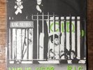 UK subs CID Live In A Car B1C Clear Vinyl PUNK UK 7” Second Press NIK5 City Reco