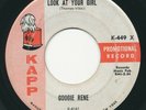 Soul 45 - GOOGIE RENE Look At Your Girl KAPP Killer R&B Hammond Instro HEAR