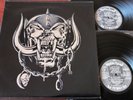 MOTORHEAD NO REMORSE SIGNED 2-LP BRONZE LEATHER SLEEVE (1984) NR MINT LTD ED UK