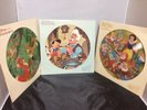 3 Disney picture disc Fox and the Hound, Snowwhite and Pinocchio ds17