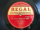 RARE CARTER FAMILY 78 MY CLINCH MOUNTAIN HOME / FOGGY MOUNTAIN REG-ZONO T5493 V+