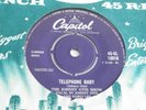 THE JOHNNY OTIS SHOW 'TELEPHONE BABY / CASTIN' MY SPELL' 45 UK CAPITOL 1959