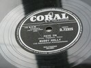BUDDY HOLLY  THE CRICKETS   UK  1958  CORAL 78    PEGGY SUE  /   EVERYDAY