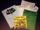 ADAM WEST Batman 1966 TV tribute record WALLY WINGERT with 6 promo pages..EX