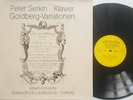 Peter Serkin: Bach ?– Goldberg Variations, LIVE Recording/ Private 2 LPs limited