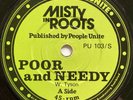 Misty In Roots ?Poor And Needy / Follow Fashion OG UK 7