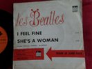 the  BEATLES JUKE BOX  i feel fine cover no record  10125 odeon