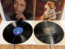 BOB MARLEY LEGEND LP + BOB MARLEY LIVE VINYL LP ISLAND RECORDS