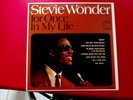 STEVIE WONDER  FOR ONCE IN MY LIFE  NEAR MINT COPY  MOTOWN RECORDS  SOUL