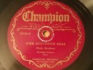 Plada Brothers Hawaiian Guitar Champion Gennett 16136 78 RPM Record RARE V+