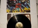 IRON MAIDEN the number of the beast uk 1st lp a2 b3 vinyl album inner EMC3400