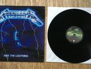 METALLICA - RIDE THE LIGHTNING 1989 EUROPE HAMMER METAL LP