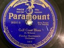 FLETCHER HENDERSON’S ORCHESTRA - ‘GULF COAST BLUES, 1923 PARAMOUNT 78