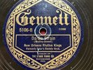 JAZZ: NEW ORLEANS RHYTHM KINGS- ’THAT DA DA STRAIN/ SHIMMESHAWABBLE’ GENNETT 78