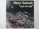 Black Sabbath Live At Last... Nems SP25 5009 Japan  VINYL LP