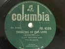 CLIFF RICHARD THE SHADOWS thinking of love/nine times out INDIA RARE 78 RPM VG