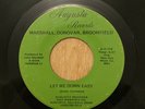 Marshall, Donovan, Broomfield 45, Let Me Down Easy rare modern soul ORIGINAL