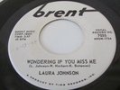LAURA JOHNSON MOTOWN NORTHERN SOUL WLP 45 POPCORN WYLIE BRENT LABEL 7035 DJ