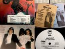 MEAT LOAF rare press: Bat Out of Hell LP WHITE LABEL PROMO, signed, store flyers