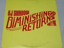 DJ Shadow Diminishing Returns US 2LP DR001 BBC Radio 1 In The Mix John Peel