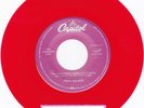 CHRISTMAS  RICKY NELSON - THE CHRISTMAS SONG  45 RPM  CAPITOL  RED  UNPLAYED