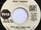 RICKY THOMAS Little Miss Funky Soul SOUL FUNK 45 DJ NM hear