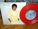 * * RARE MINT RED VINYL MICHAEL JACKSON 