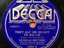 Nicholas Brothers + Bobby Hackett   They Say He Ought to My Dance   Decca 1604