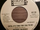 Michael Blessing 45  Until Its Time For You To Go  Colpix Pre Monkees Folk Rock