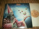 STYX- MAN OF MIRACLES -1974 1ST PRESS- NEAR MINT BEAUTY- WOODEN NICKEL