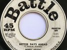 BOBBY ADAMS Better Days Ahead/Sixteen Years NORTHERN SOUL POPCORN 45 DJ hear