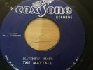 Reggae 45 - Matthew Mark - Sha-Ta-Lites - Road Block