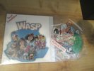 NEAR MINT-W.A.S.P.-2 X SHAPED PICTURE DISCS-THE REAL ME-BLIND IN TEXAS-METAL
