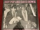 IGGY POP AND DAVID BOWIE AT THE MANTRA STUDIO 1977 LP LIMITED BLACK WAX LIVE