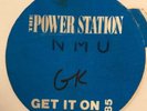 Power Station Band Backstage Pass 1985 Get It On Unpeeled England Publicity Co.