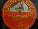 DB 1970-72 Beethoven Spring Sonata /  Adolf Busch / Serkin 3 x 78rpm