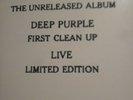 DEEP PURPLE FIRST CLEAN UP ALBUM LP ON RED VINYL