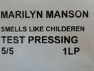 Marilyn Manson SMELLS LIKE CHILDREN Test Pressing VINYL LP Matrix #752710 NM
