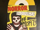THE MISFITS HORROR BUSINESS YELLOW COLOR SINGLE PL1009 45 RPM