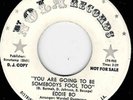 NORTHERN SOUL - EDDIE BO - YOU ARE GOING TO BE SOMEBODYS FOOL - NOLA DJ - 
