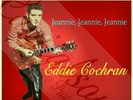 50S ROCK N ROLL LONDON EDDIE COCHRAN JEANNIE, JEANNIE, JEANNIE PICTURE SLEEVE