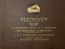 DB 8369/73 Beethoven Symphony No. 6 / Toscanini / BBCSO 5 x 78 rpm