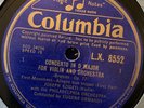 LX 6552/56 Brahms Violin Concerto / Szigeti / Ormandy 5 x 78 rpm