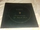 Original french 2 xlp MARCELLE MEYER/l'oeuvre de piano RAVEL /discophiles