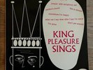 Jazz KING PLEASURE - Sings. UK esquire 10’ LP. 1954 20-066 Quincey Jones Mint