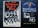 PARAMOUNT'S RISE AND FALL+THE NEW PARAMOUNT BOOK OF BLUES SIGNED. CHARLEY PATTON