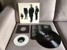 the stranglers black and white vinyl lp 1978 With Rare 7inch Colour Single