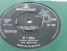 THE BEATLES If I Fell/ Tell Me Why 2nd EXPORT  Domestic SIUK DP562