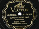Victor #22049: Sophie Tucker sings 