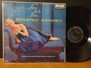 BEVERLY KENNEY - BORN TO BE BLUE 1959 Original Mono Vinyl LP